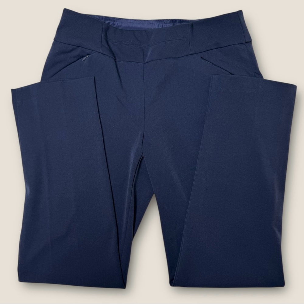 Investments‎ Pants size 4R Women’s Navy Blue Comfort Waist Career Dress Trousers